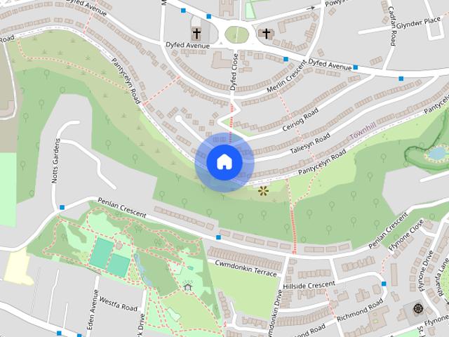 House for rent in Nangreaves, Wales
