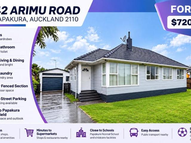 Apartment for rent in McLennan, Papakura