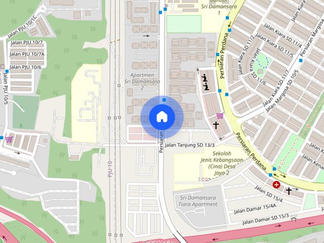 Apartment for rent in Petaling, Damansara Damai