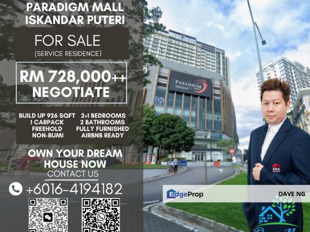 Condominium for sale in Johore Bahru, Johor