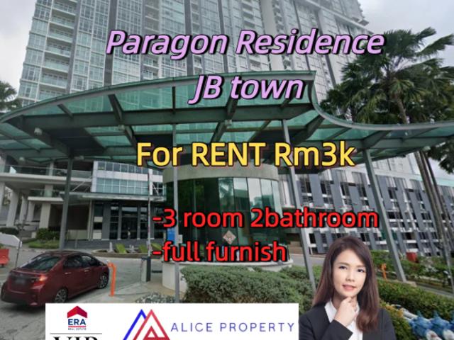 Apartment for rent in Johore Bahru, Johor