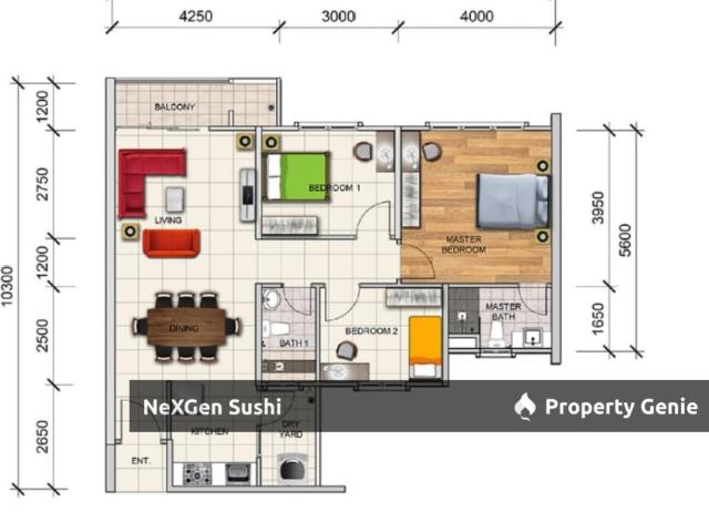 Condominium for rent in Bukit Jalil, Kuala Lumpur