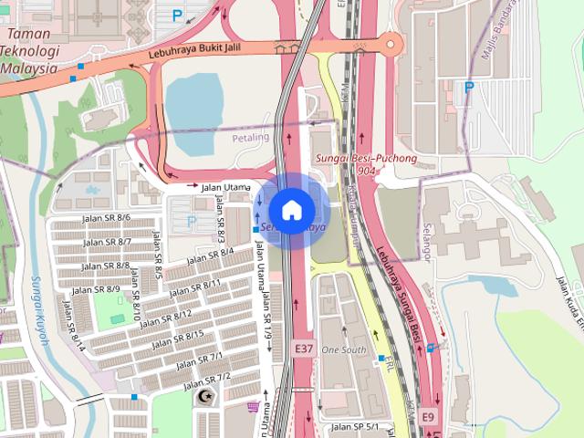 Apartment for rent in Petaling, Subang Jaya