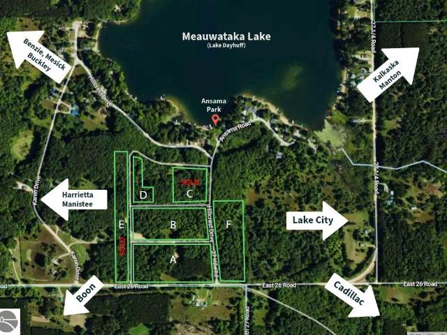 Land for sale in Boon, Michigan