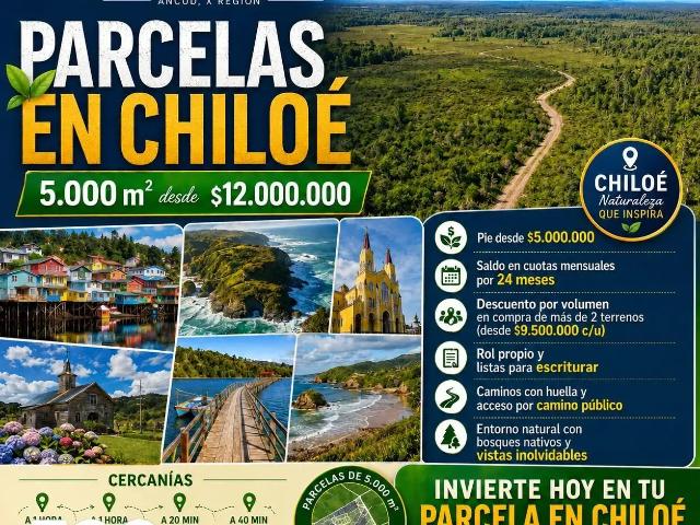 Terreno en venta en Ancud, Los Lagos