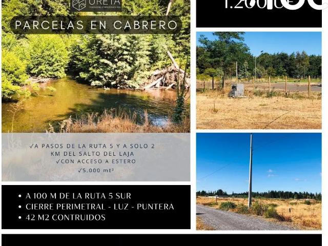 Terreno en venta en Cabrero, Biobío