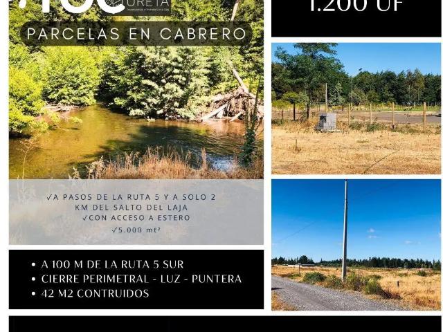 Terreno en venta en Los Aromos, Cabrero