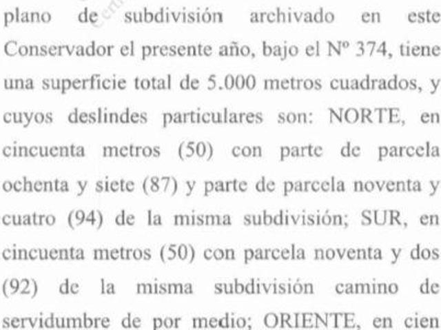 Terreno en venta en Cauquenes, Maule