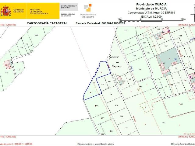 Terreno en venta en Beniaján, Murcia