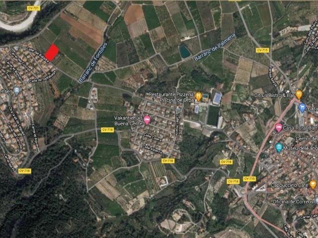 Terreno en venta en Orbeta, la Marina Alta