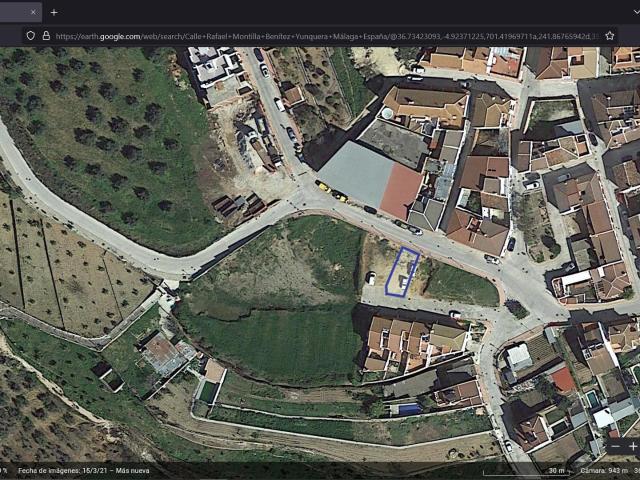 Terreno en venta en Yunquera