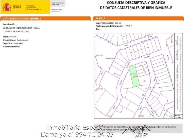 Terreno en venta en l'Alt Palància, Valencia