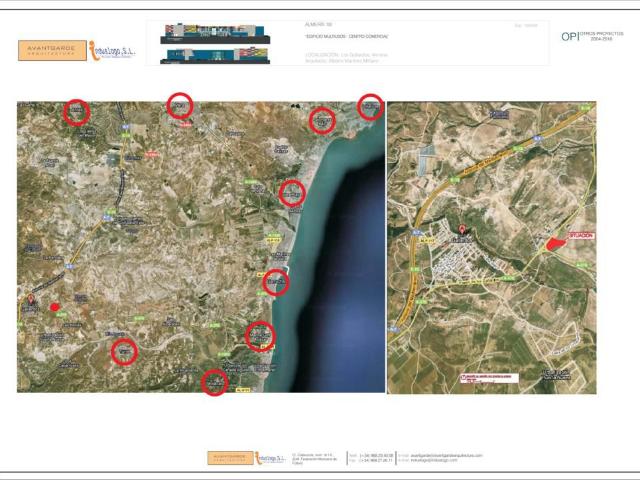 Terreno en venta en Los Gallardos, Almería
