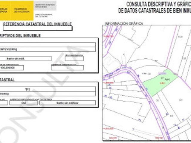 Terreno en venta en Casco Antigo, Pontevedra