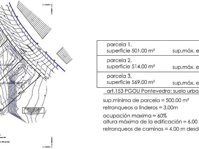 Terreno en venta en Casco Antigo, Pontevedra