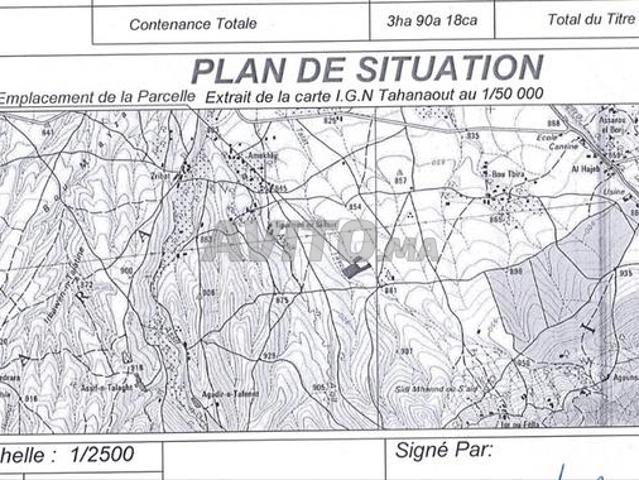 Propriété vente à Al Haouz, L'Oriental