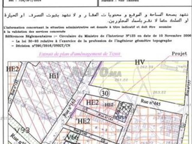 Propriété vente à Tiznit, Oued ed Dahab-Lagouira