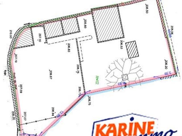 Terrain vente à Bourg-en-Bresse, Parcieux
