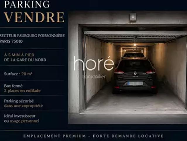 Garage vente à Paris, Île-de-France