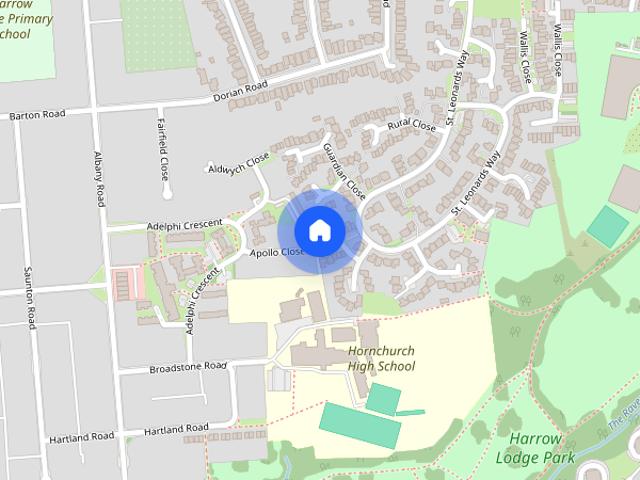 Apartment for rent in Elm Park, Greater London