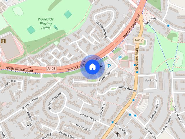 House for rent in Garston, Watford