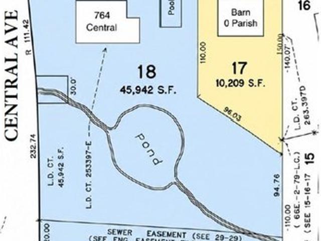 Land for sale in Needham, Massachusetts