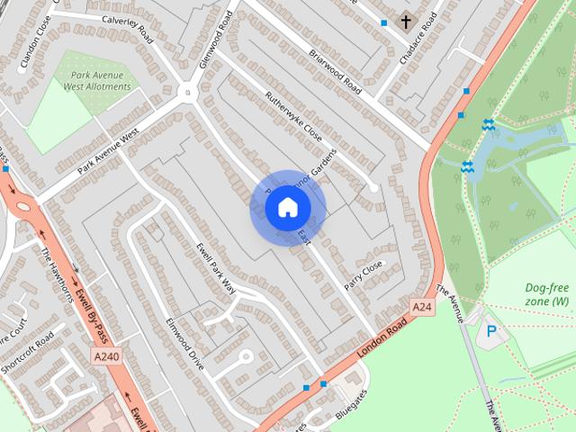 House for rent in Stoneleigh, Ewell