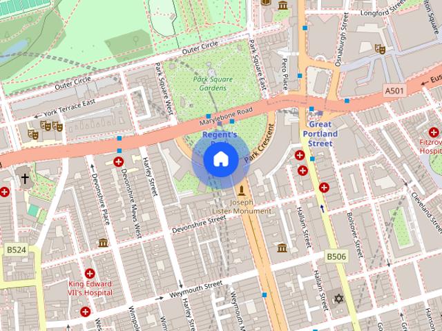 Apartment for rent in East Marylebone, Cat Hill