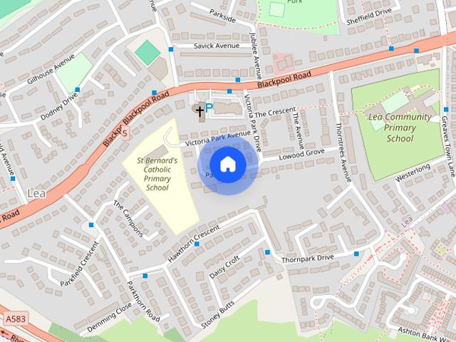 House for rent in Lea, Higher Bartle