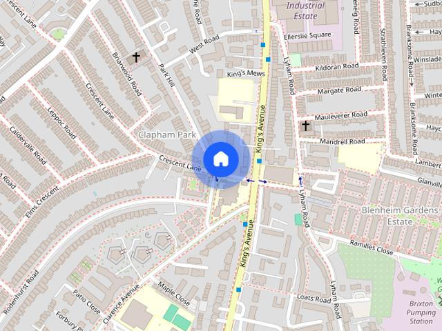 House for rent in Clapham Park, Greater London