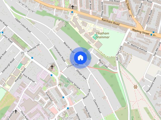 Apartment for rent in Luton, Chatham