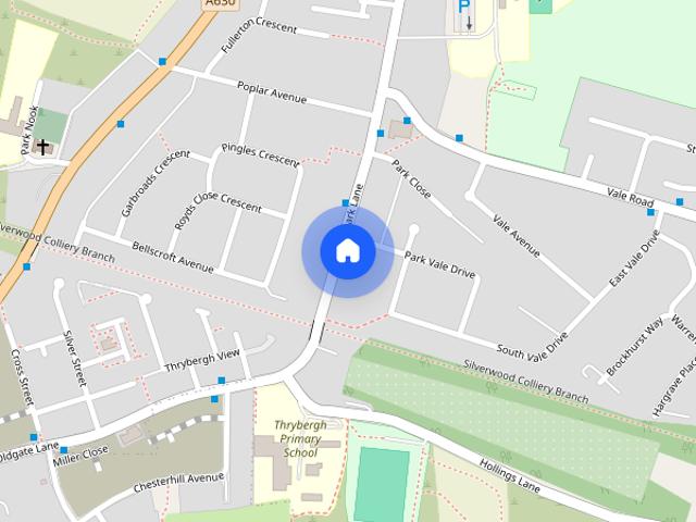 House for rent in Thrybergh, South Yorkshire