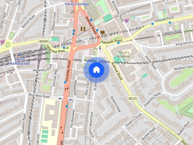 Apartment for rent in Belsize Park, Cat Hill