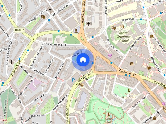 Apartment for rent in Tyndall's Park, Bristol