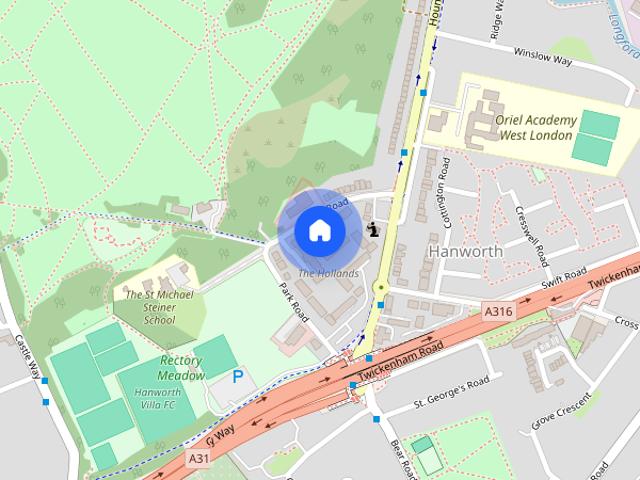 Apartment for rent in London Borough of Hounslow, Hanworth