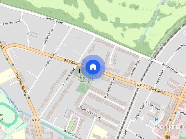 Apartment for rent in Hampton Hill, Greater London
