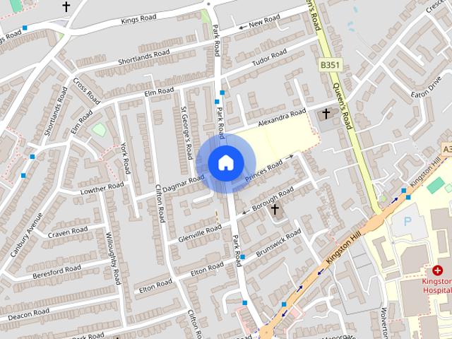 Apartment for rent in Kingston Upon Thames, Norbiton