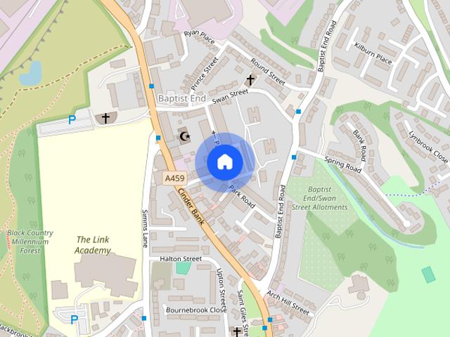 Apartment for rent in Dixons Green, West Midlands
