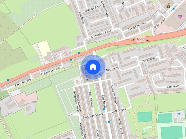 Apartment for rent in Quaking Houses, Stanley