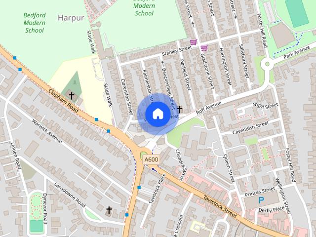 House for rent in Harpur, Bedford