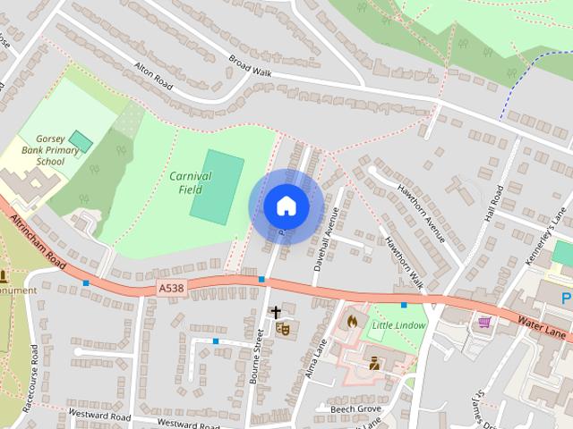 House for rent in Pownall Park, Wilmslow