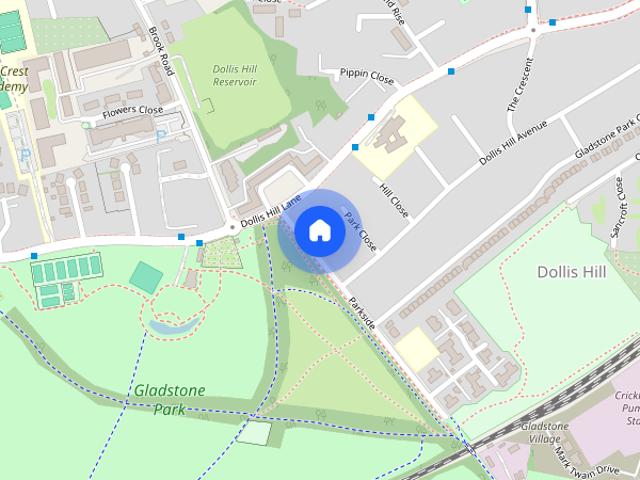 House for rent in Dudden Hill, Greater London