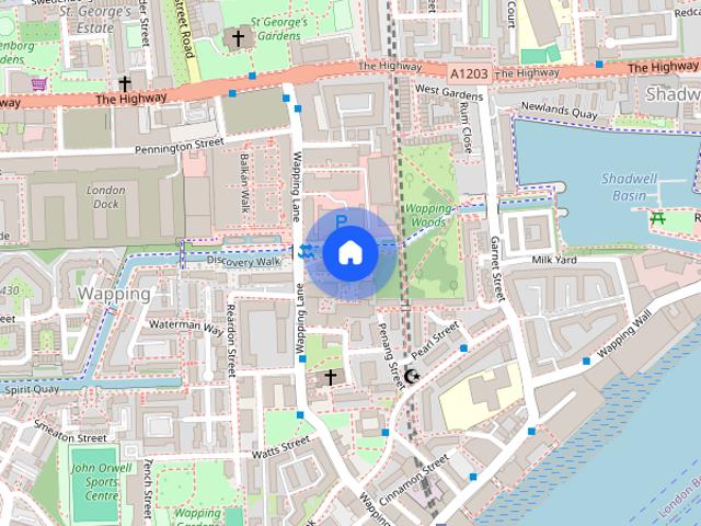 Apartment for rent in St. George in the East, Wapping