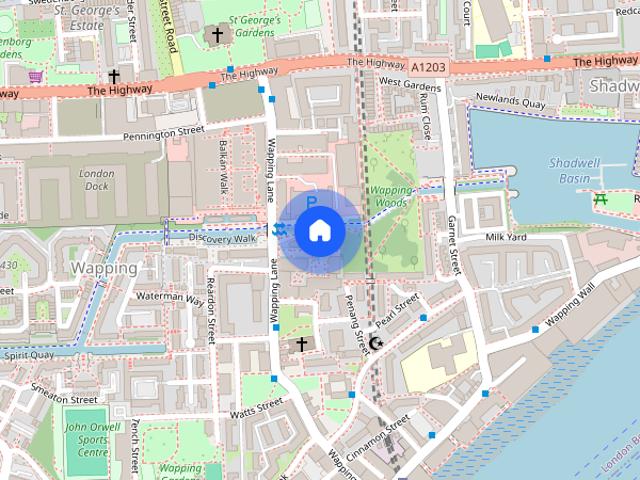 Apartment for rent in St. George in the East, Wapping
