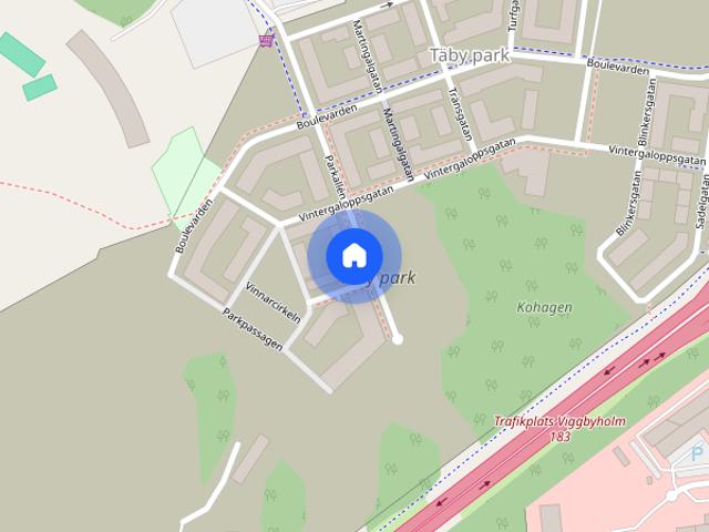 Lägenhet hyra i Täby, Stockholm