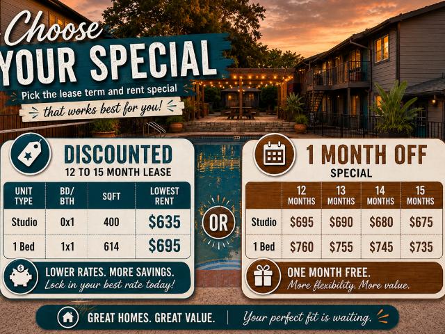 Apartment for rent in Austin, Texas