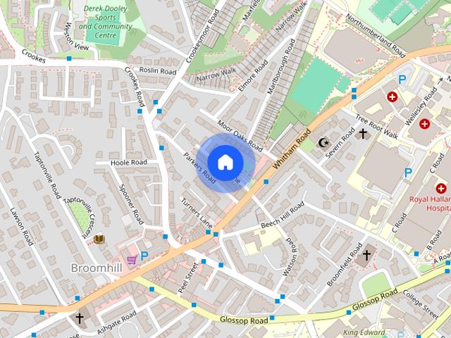 House for rent in Broomhill, South Yorkshire
