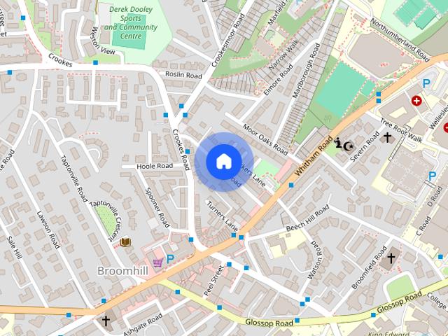 Apartment for rent in Broomhill, Crookesmoor