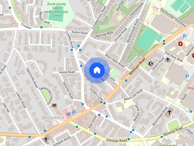 House for rent in Broomhill, South Yorkshire