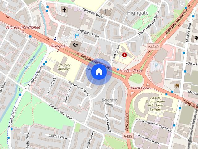 House for rent in Highgate, West Midlands